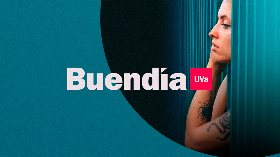 Nuevo logotipo del Centro Buendía sobre fondo imagen