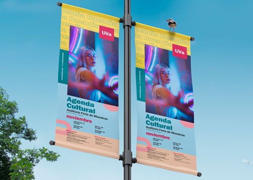 Aplicación de cartelería con la nueva identidad modular