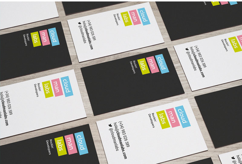 Detalle de las tarjetas creadas para Cloud Man Labs