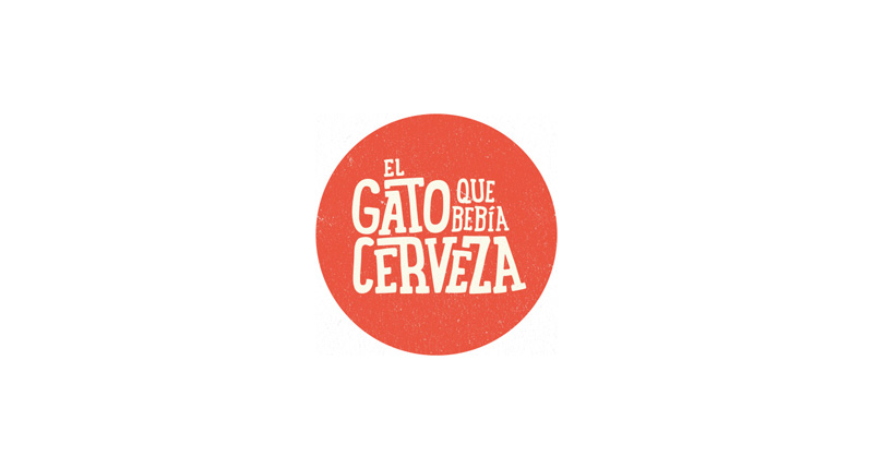 Logotipo de la marca El Gato que Bebía Cerveza