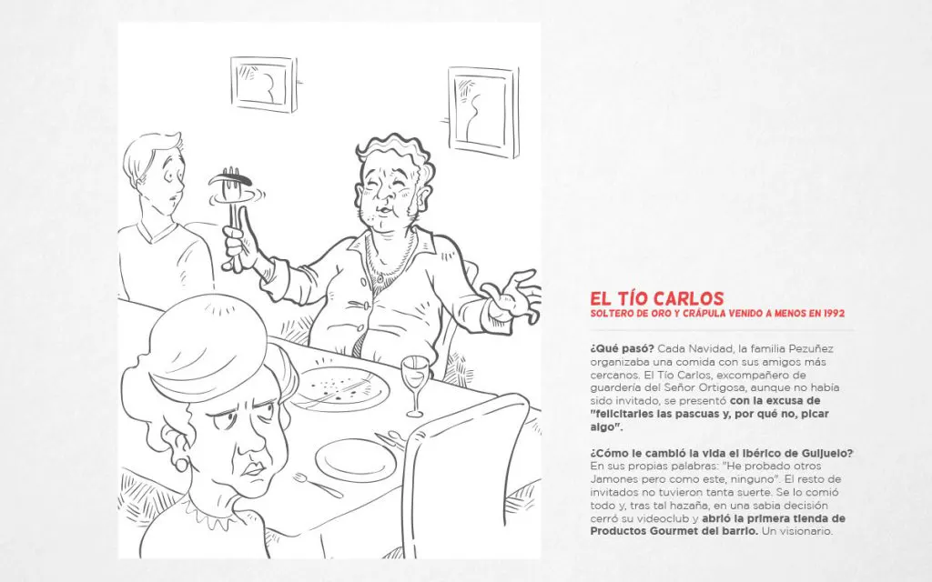 Ilustración el tío Carlos