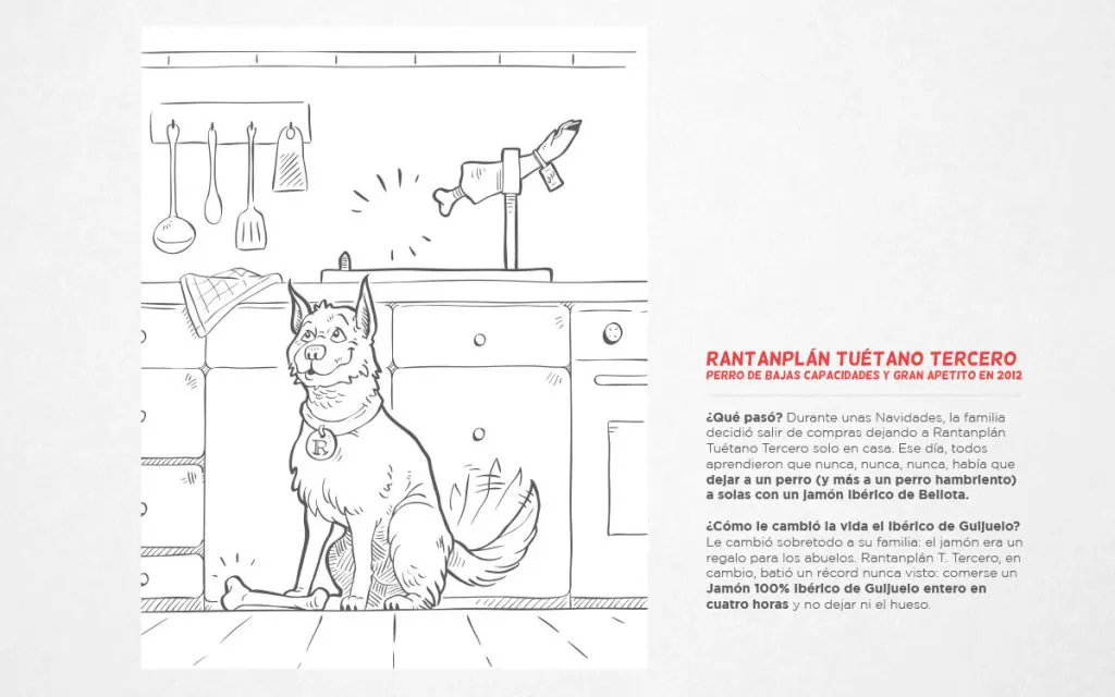 Ilustración Rantanplan