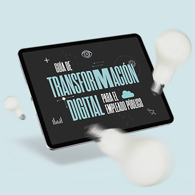 Portada de la guía de transformación digital para el empleado público