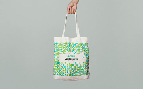 Diseño bolsa con la identidad del cliente